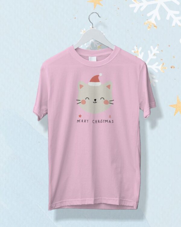 Cute Cat Christmas T-Shirt