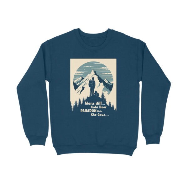 Printed Sweatshirt : Mera dill kahi door