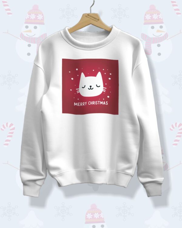 Starry Cat Christmas Sweatshirt