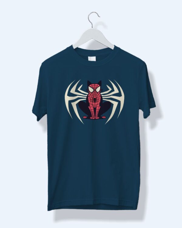 Meowderman: The Ultimate Cat Lover T-shirt for Spiderman Fans