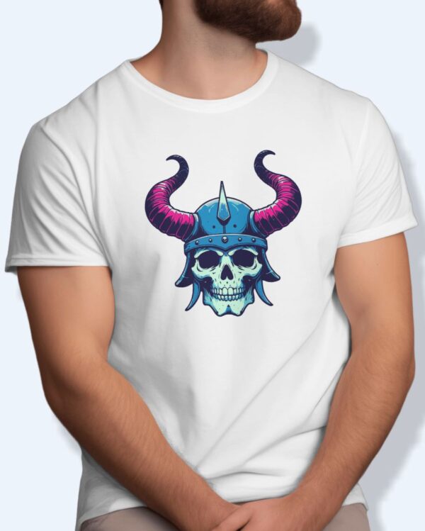 MYSTIC SKULL HORN Graphic T-Shirt