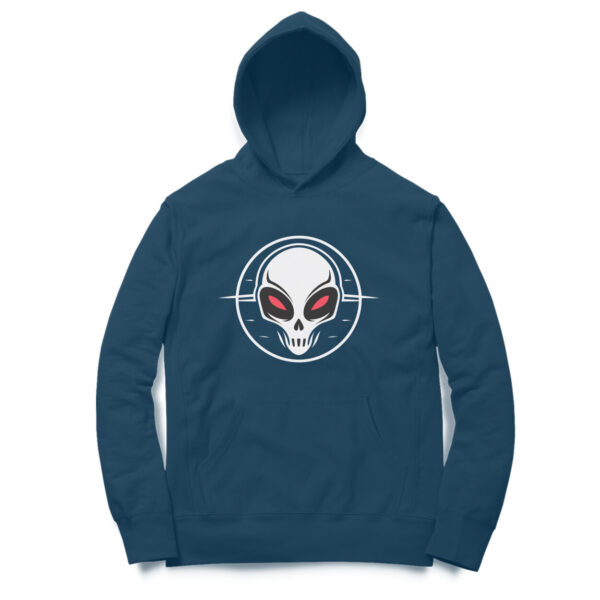 Cosmic Alien Skull Hoodie