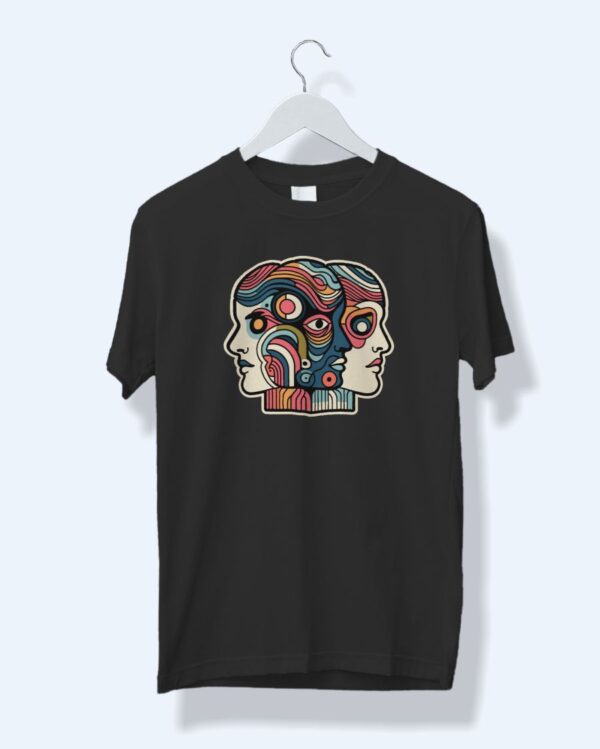 Illusive Face Graphics T-Shirt