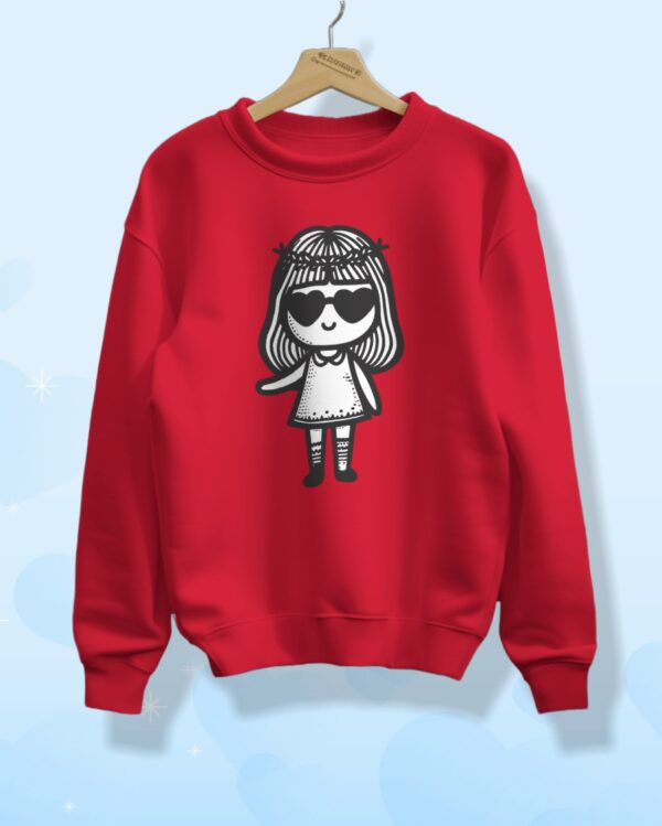 Valentine Swag Girl Sweatshirt