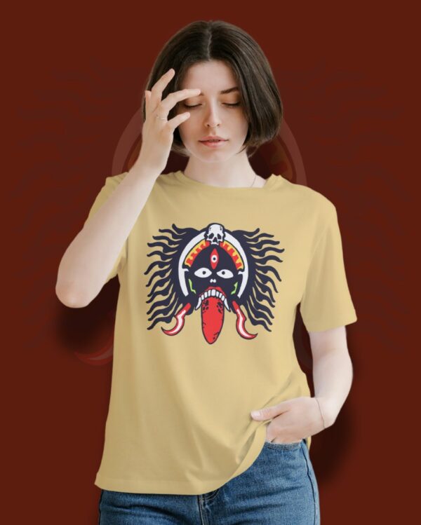 Kummattikali Maa Kali T-Shirt - Fierce Divine Energy
