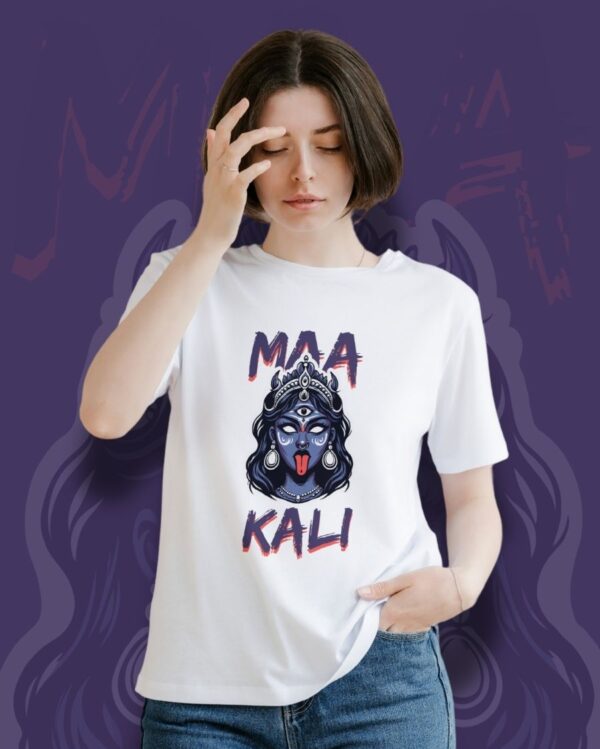 Maa Kali T-Shirt - Fierce Divine Energy - Image 2