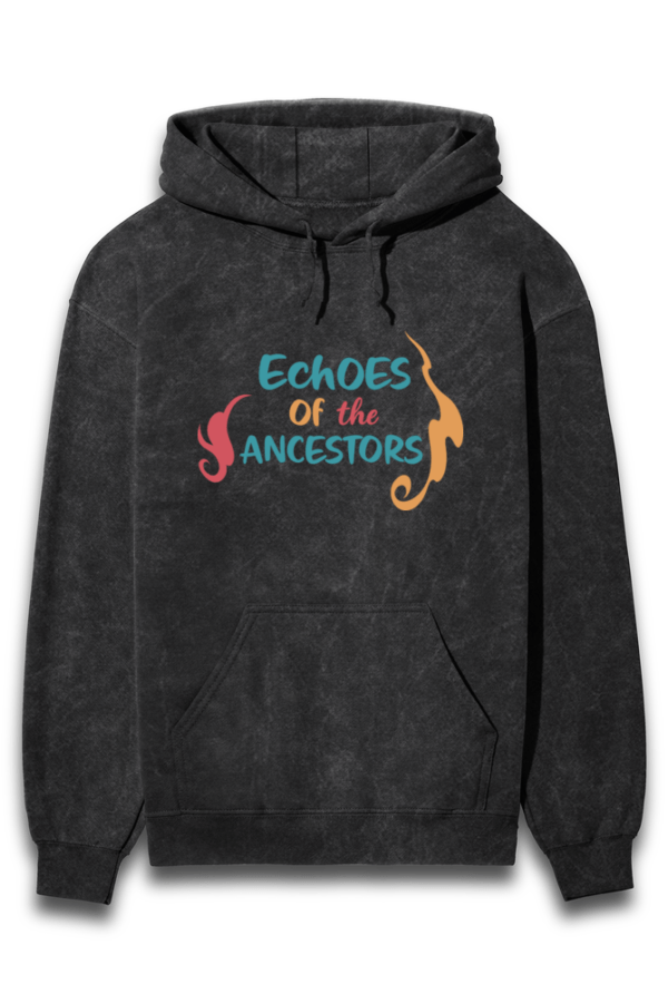 Ancestral Mask Acidwashed Hoodie - Image 7