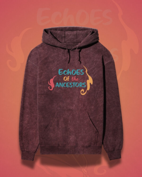 Ancestral Mask Acidwashed Hoodie - Image 8