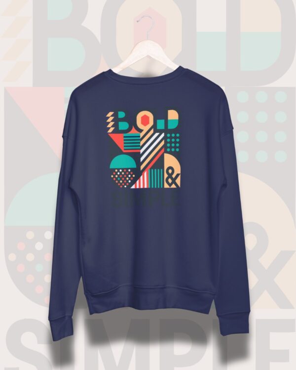 Bold And Simple Sweatshirt - Image 2