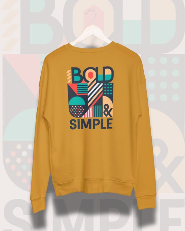 Bold And Simple Sweatshirt - Image 3