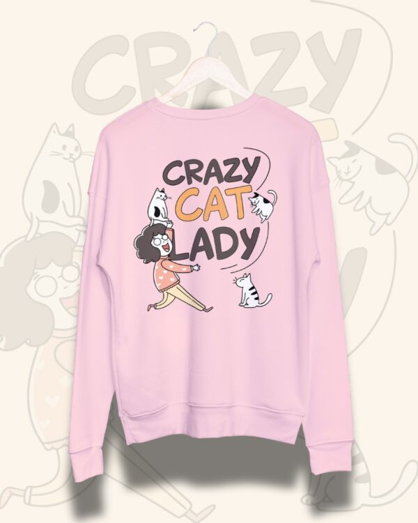 Crazy Cat Lady Sweatshirt - Image 2