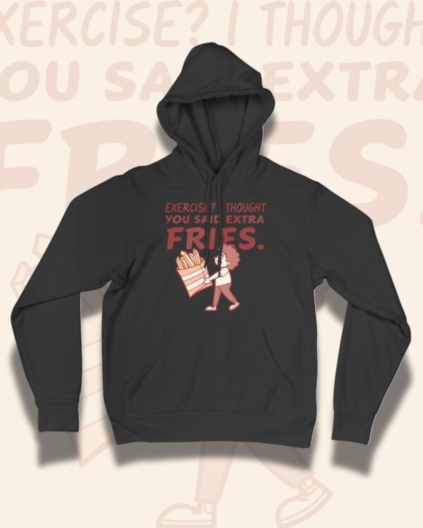 Love Fries Hoodie - Image 2