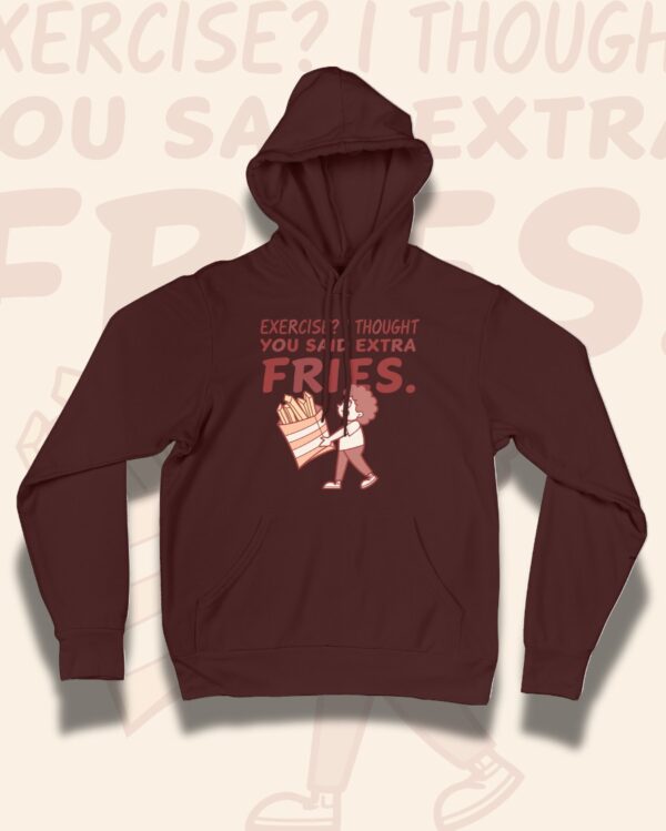 Love Fries Hoodie - Image 3