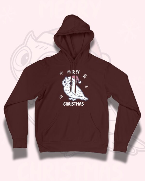 Merry Christmas Owl Hoodie