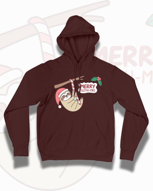 Merry SlothMas Hoodie