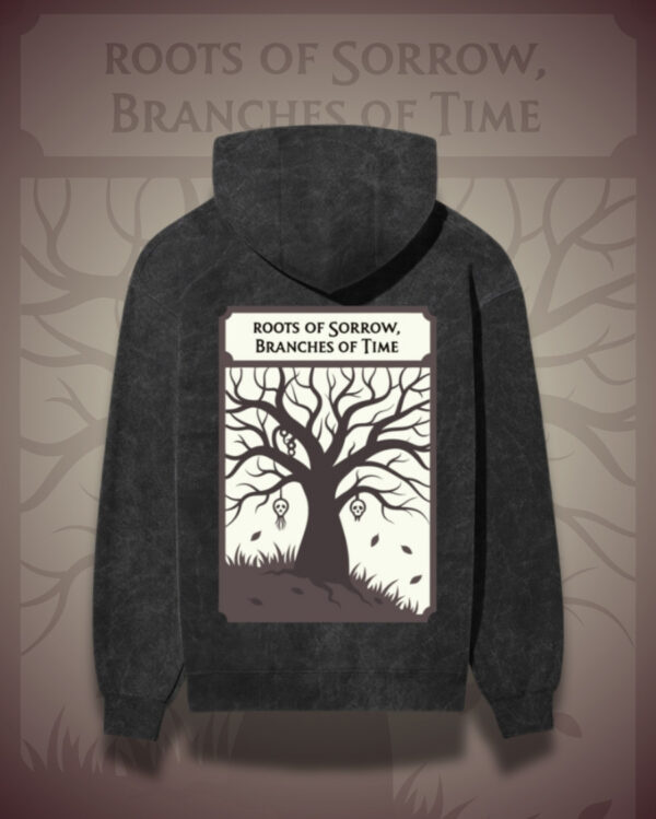 The Weeping Tree Acidwashed Hoodie - Image 2