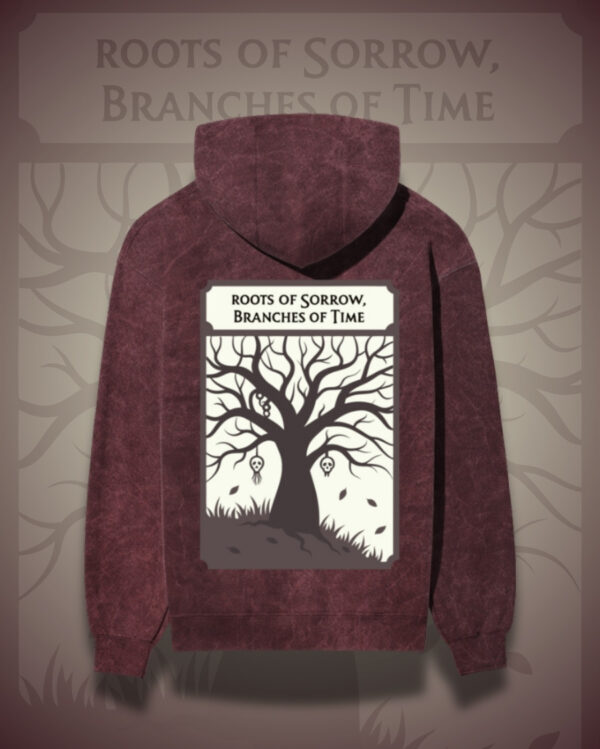 The Weeping Tree Acidwashed Hoodie - Image 4